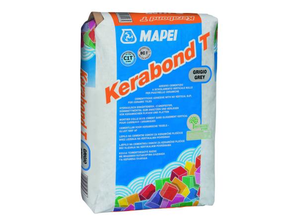 Mapei KERABOND T – Lecsúszásmentes ragasztóhabarcs kerámia burkolólapokhoz Mapei KERABOND T – Lecsúszásmentes ragasztóhabarcs kerámia burkolólapokhoz